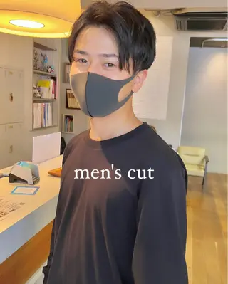 メンズ メンズパーマ/フェ ザーパーマ/古川晴輝のヘアスタイル