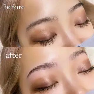 アイブロウ MIZUKI🎀渋谷 束感まつげ/パリエクのマツエク・マツパデザイン