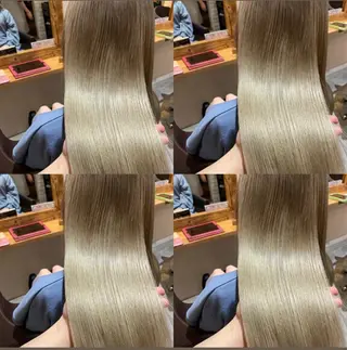 ミディアム カラー レイヤー×髪質改善 マネージャー安藤光司のヘアスタイル