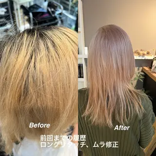 ロング カラー daiki 原宿のヘアスタイル