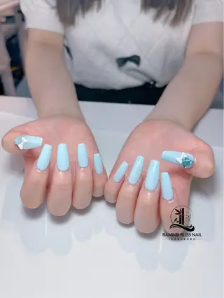ネイル BAMBOO BLISS 研修用のネイルデザイン