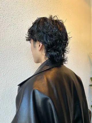 パーマ メンズ 角田 桃香のヘアスタイル