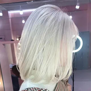セミロング カラー カットカラー特化 ⭐️代表⭐️のヘアスタイル