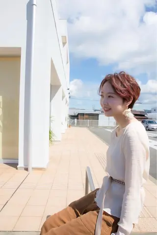 ショート 【ショートスタイル】 志波李空のヘアスタイル