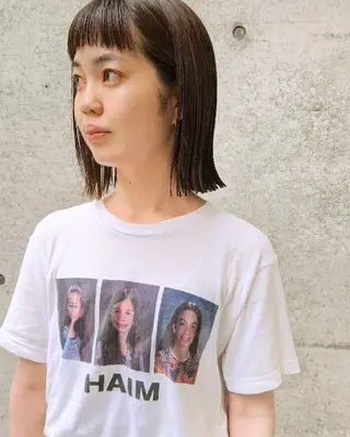 ミディアム カラー ヘアアレンジ 南堀江 möwen ( メーヴェ )所属・mowen RUIのヘアスタイル