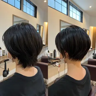 ショート 工藤 梨花のヘアスタイル