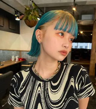 ショート ブリーチ/ハイトーン 心斎橋/honokaのヘアスタイル