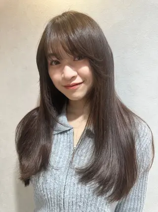 ロング カラー レイヤー/艶髪/ 髪質改善/YUYAのヘアスタイル