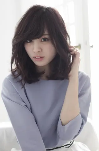 ミディアム カラー 縮毛矯正⭐️ TAKAHIROのヘアスタイル