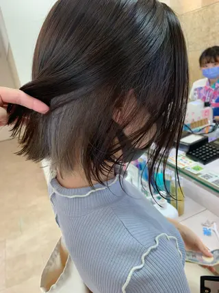 ミディアム カラー 暖色専門美容師🎀 お客様満足度◎のヘアスタイル