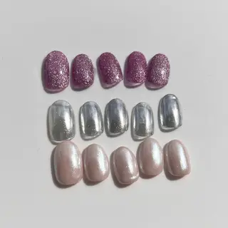 ネイル RIEKO🍒 ワンホン♡推しネイルのネイルデザイン