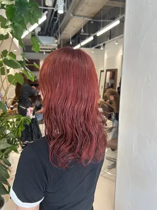 セミロング カラー ハイトーン/エクステ /🎀YUINA🎀のヘアスタイル