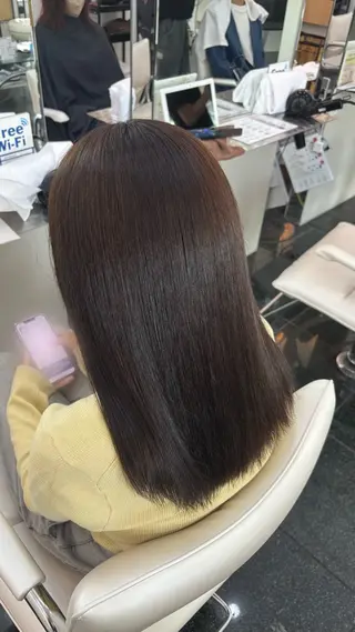 セミロング カラー ハイトーンカラー特化 🐾小林舞衣🌙のヘアスタイル