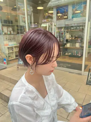 ショート カラー インナーカラー♡ Nanakoのヘアスタイル