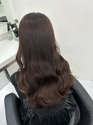 ロング カラー モテ髪💕ハイトーン ベージュ yuriaのヘアスタイル