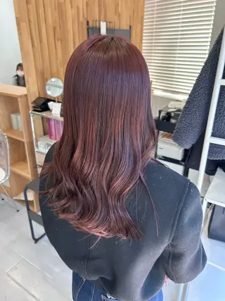 カラー レイヤーカット🐺 hina🩶のヘアスタイル
