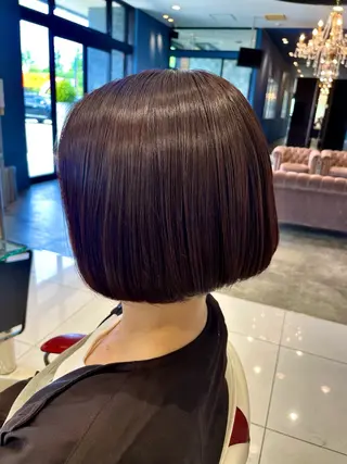 ショート Saya／ 縮毛矯正・髪質改善のヘアスタイル