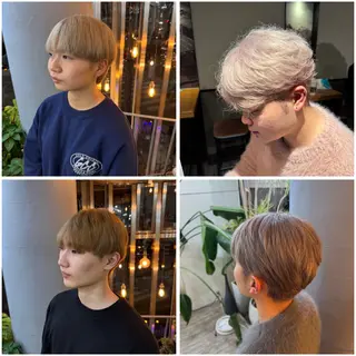 ショート カラー メンズ WEST O LAND所属・若尾 貴斗のヘアスタイル