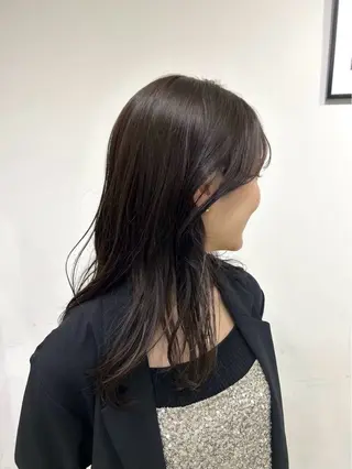 セミロング 🫧透明感カラー/ 青山瑞季🫧のヘアスタイル