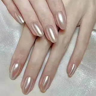 ネイル フィルイン、長さ出し 深爪矯正のネイルデザイン