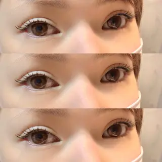 ショート ヘアアレンジ キッズ ネイル マツエク・マツパ アイブロウ 𓊆ᶠᵉᵉʸ𓊇 ᶜᴴᴵᴴᴬᴿᵁのマツエク・マツパデザイン