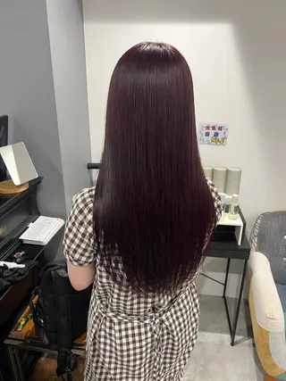 ロング カラー メンズカット/シャ ドウパーマ/KOBAのヘアスタイル