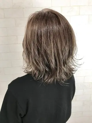 ミディアム 神野 雅樹のヘアスタイル