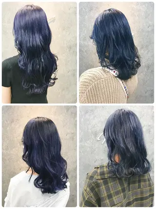 セミロング 所渉/韓国レイヤー /ウルフカットのヘアスタイル