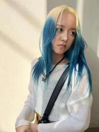 ロング カラー XENA表参道 MIKUのヘアスタイル