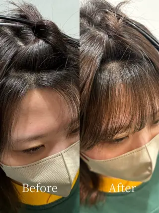 ミディアム パーマ 【お洒落パーマ】 Elme　肥塚康汰郎のヘアスタイル