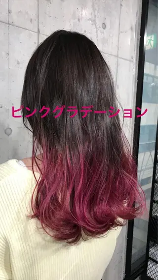セミロング カラー パーマ ヘアアレンジ メンズ キッズ ネイル マツエク・マツパ サロンドミルク 原宿のヘアスタイル