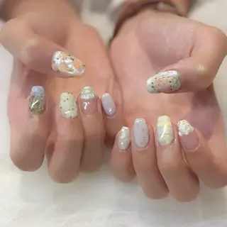 ネイル 新井 ひなののネイルデザイン