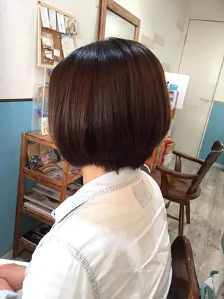 ショート カラー ヘアアレンジ ヘアセット/卒業式 袴着付け✨清水玲歌のヘアスタイル