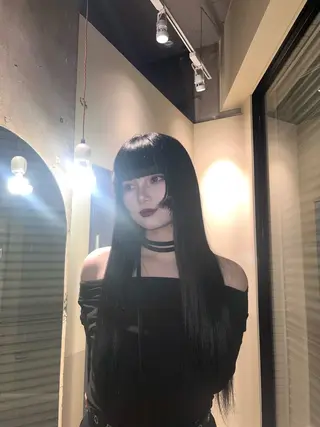 ロング カラー GEM lit所属・名駅/GEM lit risaのヘアスタイル