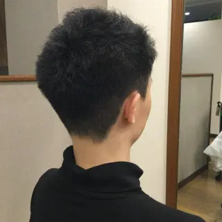 メンズ ショート 【gene 高円寺】 成沢　仁臣のヘアスタイル