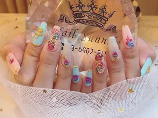 ネイル 長さだし専門店 M2　rikaのネイルデザイン