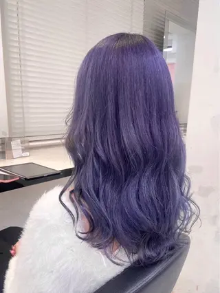 ロング カラー ヘアアレンジ 赤み消し/透明感 ブラウン🌿堅伍のヘアスタイル