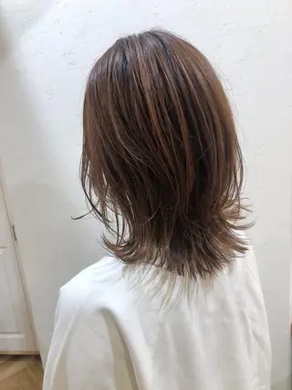 ミディアム カラー パーマ ヘアアレンジ Londideal 高橋ヒロシのヘアスタイル