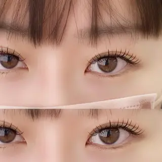 マツエク・マツパ 韓国束感まつげ ⌒ ͜ ⌒はーちゃんのマツエク・マツパデザイン