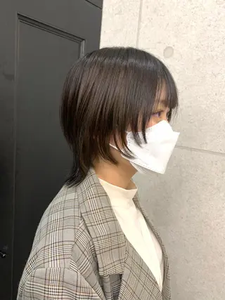 ミディアム レイヤー ハイトーン 暖色⭐︎KANAKOのヘアスタイル