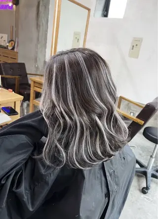 ミディアム カラー ROBIN所属・指名数No.1 /NAOYAのヘアスタイル