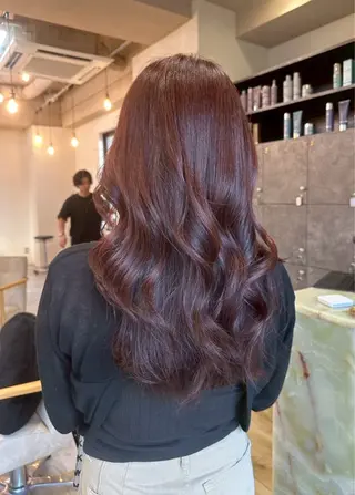 ロング カラー 髪質改善/艶カラー /yaekaのヘアスタイル