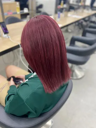 カラー girly❤︎暖色ヘ ア➰🎀HINANOのヘアスタイル