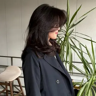 ロング 美髪透明感 カラー🌿✨️のヘアスタイル