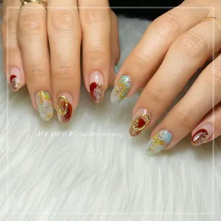 ネイル ネイル/耳つぼ /新ホワイトニングのネイルデザイン