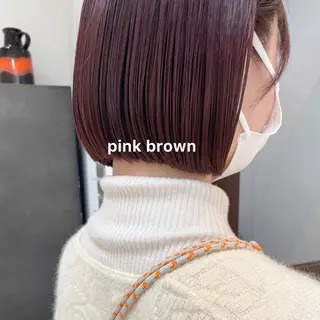 カラー 暖色カラー推し/ トヤエリコのヘアスタイル