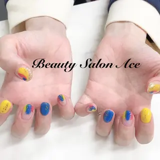 ネイル Beauty Salon Ace（ネイルサロン　エース）所属・池袋フィルイン Ace♡長さだしのネイルデザイン