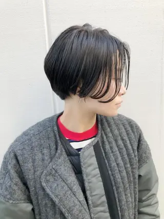 ショート カラー ノグチ ユウキ/ボブのヘアスタイル