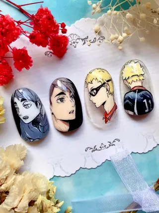 ネイル シェアサロンLei.g(レイジー)所属・3Dアートネイル💗 都築レナのネイルデザイン