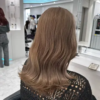 セミロング カラー ♡上品韓国髪♡ブラ ウン/SAYATOのヘアスタイル